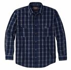 Filson Vintage Wash Alaskan Guide Shirt 20233069 Indigo verblasst schwarz marineblau dunkel CC