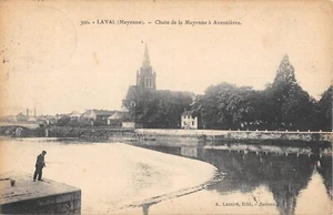 CPA 53 LAVAL / CHUTE DE LA MAYENNE A AVESNIERES - Foto 1 di 1