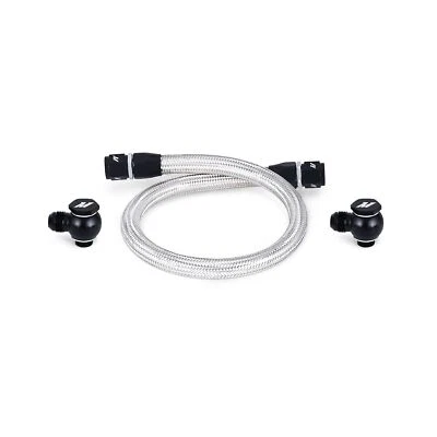 Mishimoto Primary Replacement Oil Line fits Mazda RX-8 2004-2008 Silver - Image 1 of 2