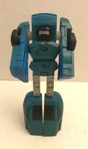 Remco 1984 Zybotz 1 Torque Blue Car Robot Transforming Toy. - Picture 1 of 10