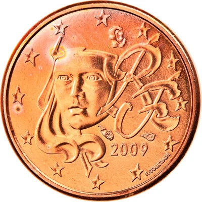 [#830265] France, Euro Cent, 2009, Paris, SPL, Copper Plated Steel, Gadoury:1, K - Photo 1/2