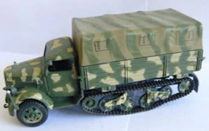 Camion allemand Opel Blitz Maultier 2GM 1/72, Altaya, repeint - Foto 1 di 2