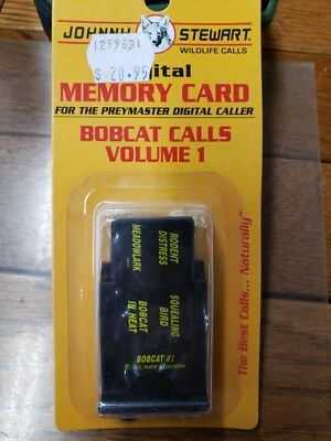 Johnny Stewart Preymaster Memory Cards - New Old Stock! - Image 1 of 4
