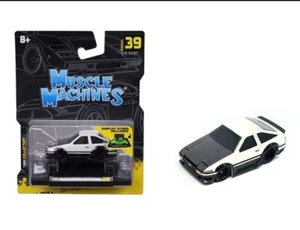 1983 TOYOTA SPRINTER TRUENO (AE86) WHITE 1/64  MUSCLE MACHINES 15579 - Picture 1 of 1