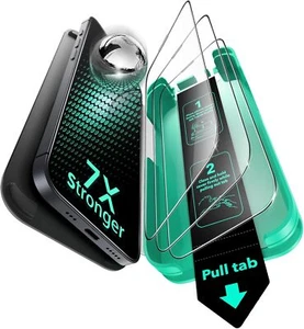 ESR 3 Packs for Iphone 16 Pro Max Screen Protector, 9H Hardness, Military Grade - Picture 1 of 12