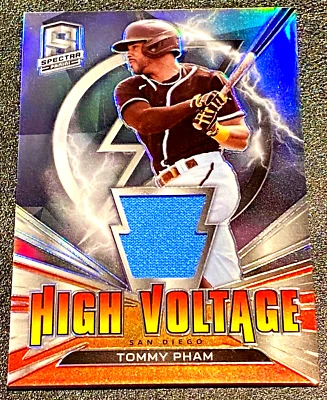 2021 SPECTRA - TOMMY PHAM WORN RELIC - SAN DIEGO PADRES - Image 1 of 2