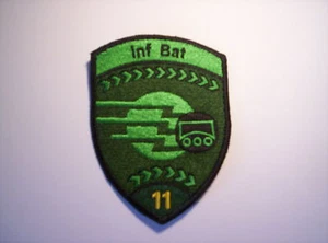 Schweizer Armee  Spiel  Inf Bat 11 in grün ca 9 x7 cm - Imagen 1 de 1