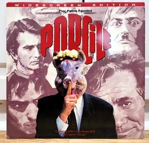 PORCILE LaserDisc - Pier Paolo Pasoline LD Movie - Picture 1 of 2