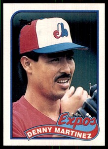 1989 Topps Denny Martinez Montreal Expos #313