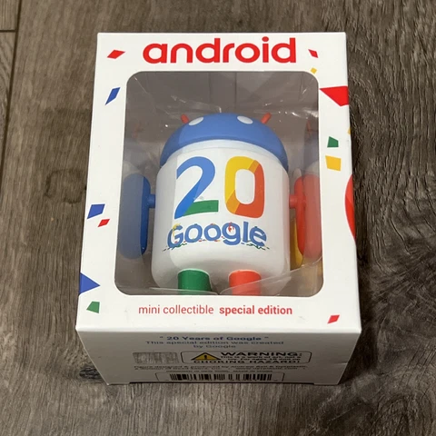 20 Years of Google Android Mini Collectible Special Edition (RARE) Andrew Bell Cover