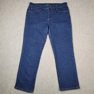 Lauren Ralph Lauren Women’s Jeans Size 10 Classic Straight Cropped 32x25 - Picture 1 of 13