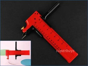 Rotary Circle Cutter Compass Cutting Tool Fabric Cardboard Rubber Leather Sewing - Bild 1 von 3