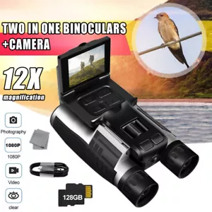 1080P Digital Binocular Telescope Camera Travel Video Recorder DV W/ LCD Display - Picture 1 of 37