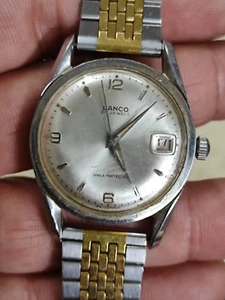 Lanco 21j Swiss Herren Armbanduhr 34mm Cal. 1056 funktionstüchtig - Bild 1 von 14