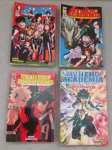 My Hero Academia Manga Lot Vol. #2-4 & Ultra Analysis English Shonen Jump Viz - Photo 1/5