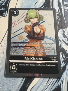 Juego de Cartas Digimon Rie Kishibe BT22-090 R Cyber Eden - Imagen 1 de 1
