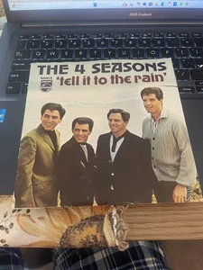 THE 4 SEASONS 45 RPM With Picture Sleeve Tell It To The Rain /Show Girl - Picture 1 of 4