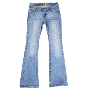 Abercrombie Jeans Madison Bootcut Size 0S Light Blue Y2K Revival Indie Sleaze - Picture 1 of 11