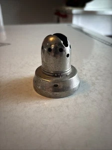 Dietz Fahrlampe Brennerkegel Messing Laterne Teilabdeckung Antik Petroleum Röhren - Bild 1 von 9