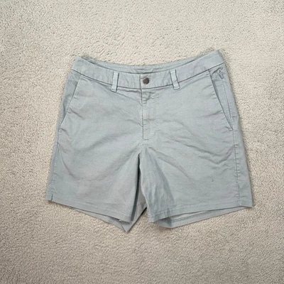Lululemon Shorts Mens 32 Blue Commission Chino Classic Golf Performance Outdoors - Image 1 of 4