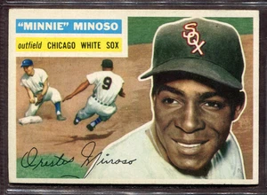 1956 Topps Set-Break #125 Minnie Minoso EX-EXMINT (gray back) *JAYSACE* - Picture 1 of 2