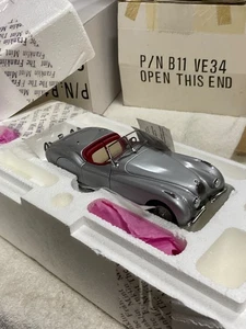 FRANKLIN MINT CAST AUTO. 1952. JAQUER XK 120. GRAY. WOB - Picture 1 of 10