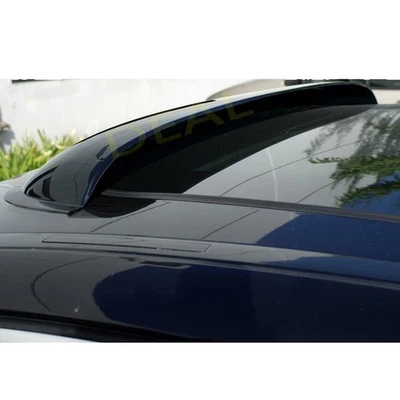 43" Smoke Sun/Rain Guard Wind Deflector Sun/Moon Roof Visor Fit Large Moonroof Foto 1 de 4