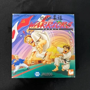 Used Moero!! Judo Warriors Famicom Family Computer Game Cartridge /w Box Manual - Picture 1 of 10