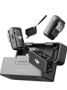 DJI Mic 2 (2 Transmitters + 1 Receiver + Charging Dock) - New Sealed - Picture 1 of 11