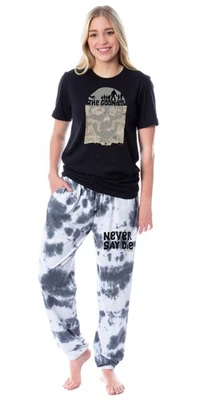 Juego de pijama de mujer The Goonies Skull Map Never Say Die Sleep (XXX-grande) Foto 1 de 4
