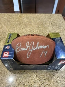 Brad Johnson Signed Wilson Super Grip Full Size NFL Football - Picture 1 of 4