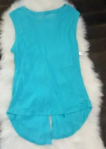 Danskin Now ärmelloses blaues Damen-Trainingstanktop Größe Small F1 - Bild 1 von 2