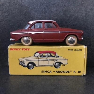 Dinky Toys France. Simca Aronde. Ref 544. AAB. Boîte BCC. Meccano. - Photo 1/4