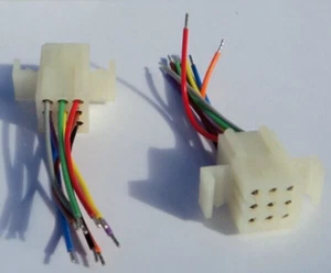 Molex MLX Stecker - Molex 9 Draht Verbinder mit Pins und Drähten 50-84-2090 - Bild 1 von 16