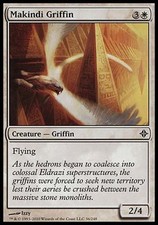 1x FOIL Makindi Griffin Rise of the Eldrazi MtG Magic White Common 1 x1 Card