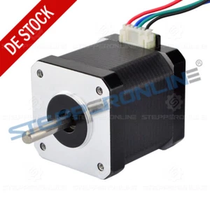 Impresora 3D STEPPERONLINE Nema17 motor paso a paso 45Ncm 1.68A 48mm 1.8 Grados HÁGALO USTED MISMO CNC - Imagen 1 de 6