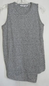 Camisa sin mangas Athleta gris jaspeada talla XXS USADA EN EXCELENTE ESTADO - Imagen 1 de 4