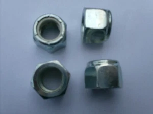 5/8" UNF NYLOC NUTS FITS JAGUAR IRS OUTER FULCRUM SHAFT X4 - Picture 1 of 1