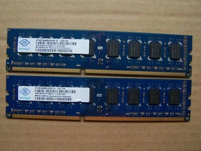 8GB 2X4GB DDR3 PC3-12800U Desktop Memory Ram DELL HP LENOVO ACER GATEWAY  - Image 1 of 4