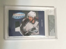2003-04 Ultimate Memorabilia Be A Player Peter Forsberg Game Used Jersey