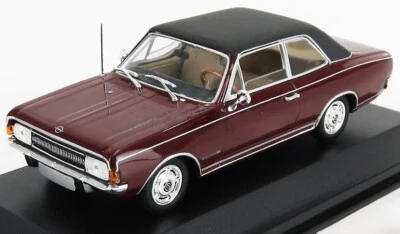 Opel Commodore A 2-door Saloon Sedan 1966 D Red 1/43 MINICHAMPS 43046161 n ixo - Image 1 of 4