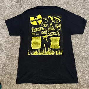 Maglietta grande concerto Wu Tang Clan e NAS 2022 State of Mind Tour - Foto 1 di 4