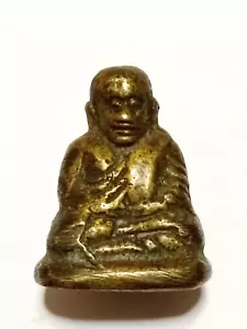 THAI AMULET LP NGERN PEUNTAK BATCH WAT KONGKARAM YEAR 1985 LUCKY RARE HOLY - Picture 1 of 18