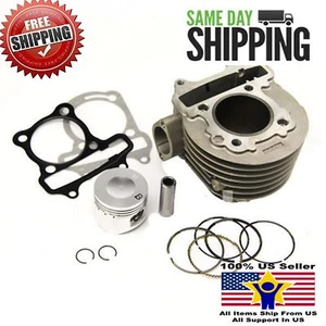 Cylinder kit for Kymco People 125cc 152QMI scooter GY6 125 KDU (57.4mm) - Foto 1 di 1