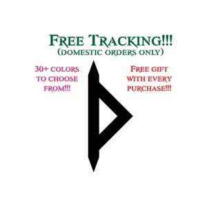 Thurisaz, Thorn, Reactive, Norse, Pagan, Aufkleber, Vinyl, Sticker, Wikinger, Runen - Bild 1 von 60