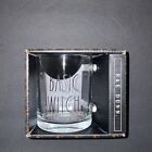 New!  Rae Dunn ‘Basic Witch’ 18 Oz Halloween Clear Glass Mug