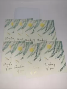 (8) Hallmark Blank Note Card: Dragonfly Sun Moon Tree Leaf Thinking Of You Love - Picture 1 of 8