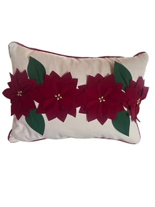 Sheffield Home Holiday Decorative Pillow "home for the holidays" Feather Filled - Picture 1 of 3
