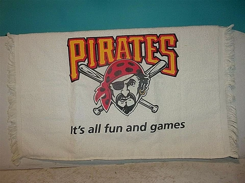MLB Pittsburgh Pirates Fan Rally Towel - It's all fun & games Cover