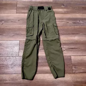 Boy Scouts of America Green Switchback Uniform Pants Green Convertible Size S - Picture 1 of 5